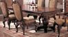 Dining Table in Antique Brown - Coaster