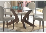 Dining Table in Medium Walnut - Coaster - 120361