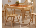Dining Table with Terracotta Tile Top in Natural - Coaster