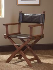 Director's Chair Accent Chair in Walnut - 902056