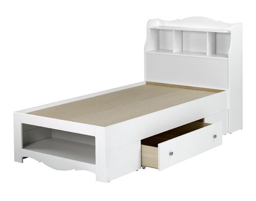 Dixie Twin Size Bed with Headboard - Nexera Furniture - 400144