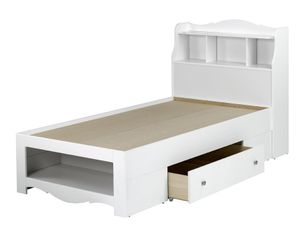Dixie Twin Size Bed with Headboard - Nexera Furniture - 400144