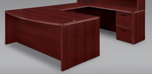 DMI Office Executive Bow Front U Shape with 48