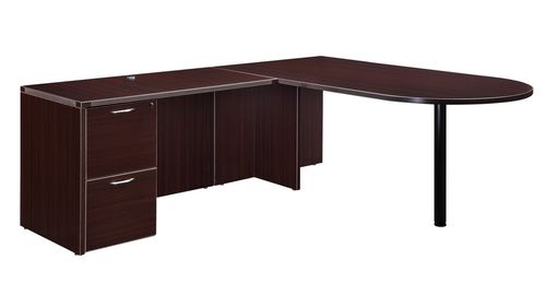 DMI Office Executive Bullet L Shape with 48