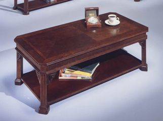 DMI Office Rectangular Cocktail Table in Mahogany - 7350-84