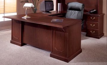 DMI Office Traditional Right Executive U-Shaped Desk - 7462-78