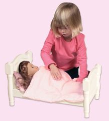 Doll Bed - White - Guidecraft - G98126