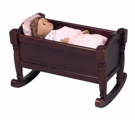 Doll Cradle in Espresso - Guidecraft - G98113