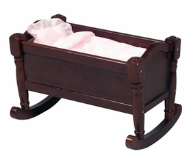 Doll Cradle in Espresso - Guidecraft - G98113