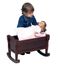 Doll Cradle in Espresso - Guidecraft - G98113