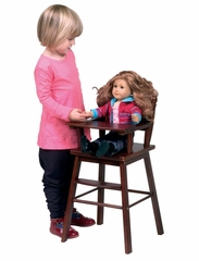 Doll High Chair in Espresso - Guidecraft - G98105