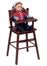Doll High Chair in Espresso - Guidecraft - G98105