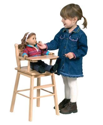 Doll High Chair in Natural - Guidecraft - G98104