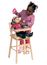 Doll High Chair in Natural - Guidecraft - G98104