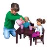 Doll Table and Chair Set in Espresso - Guidecraft - G98115