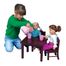 Doll Table and Chair Set in Espresso - Guidecraft - G98115