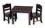 Doll Table and Chair Set in Espresso - Guidecraft - G98115