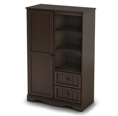 Door Chest in Espresso - Savannah - South Shore Furniture - 3519038