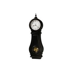 Dorchester Quartz Worn Black Wall Clock - Howard Miller