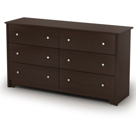 Double Dresser in Chocolate - Vito - South Shore Furniture - 3119010