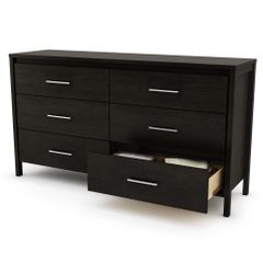 Double Dresser in Ebony - Gravity - South Shore Furniture - 3577010