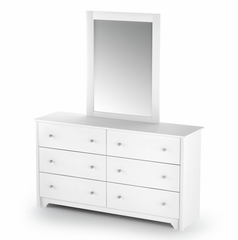 Double Dresser in Pure White - Vito - South Shore Furniture - 3150010