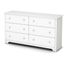 Double Dresser in Pure White - Vito - South Shore Furniture - 3150010