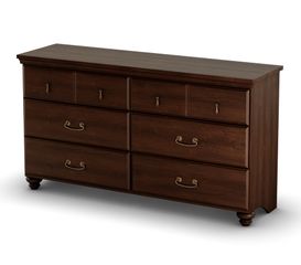 Double Dresser in Sumptuous Cherry - Noble - South Shore Furniture - 3656010