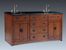 Double Sink Chest in Medium Brown - P5433-03A-3