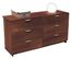 Dresser - 6 Drawer Double Dresser - Nocce Collection - Nexera Furniture - 401206