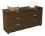 Dresser - 6 Drawer Double Dresser - Nocce Collection - Nexera Furniture - 401206
