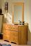 Dresser and Mirror Set - Double Dresser and Mirror Set in Country Pine - South Shore Furniture - 3432-DM