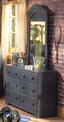 Dresser and Mirror Set - Dresser and Mirror Set in Blueberry - South Shore Furniture - 3294-DM