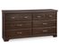 Dresser and Mirror Set in Ebony - South Shore Furniture - 3177-DM