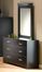 Dresser and Mirror Set - Triple Dresser and Mirror Set in Chocolate - South Shore Furniture - 3159-DM