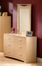 Dresser and Mirror Set - Triple Dresser and Mirror Set in Natural Maple - South Shore Furniture - 3113-DM