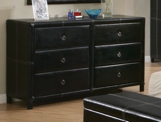 Dresser - Danielle Dresser in Black - Coaster - 201263