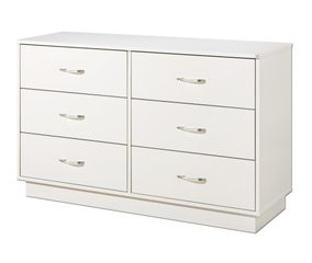 Dresser - Double Dresser in Pure White - South Shore Furniture - 3360027