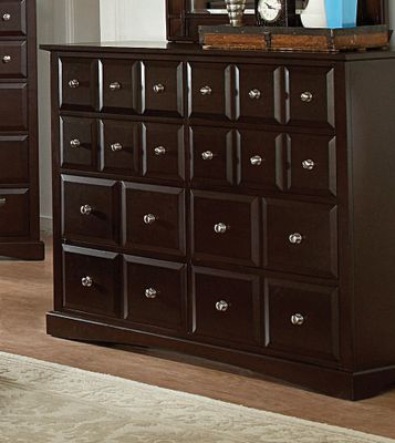 Dresser - Harbor Dresser in Rich Cappuccino - Coaster - 201383