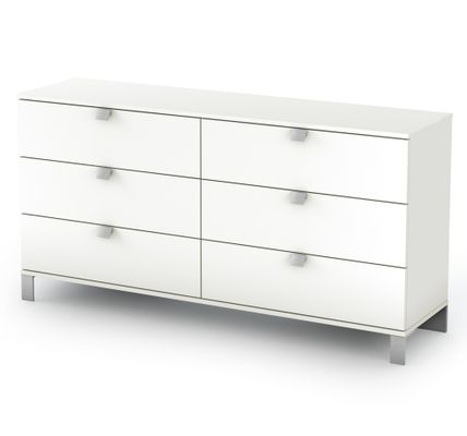 Dresser in Pure White - Sparkling - South Shore Furniture - 3260010