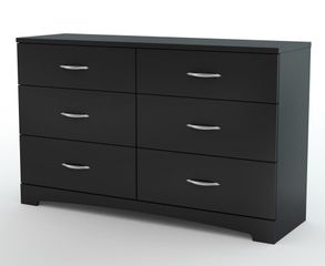 Dresser in Solid Black - South Shore Furniture - 3107010