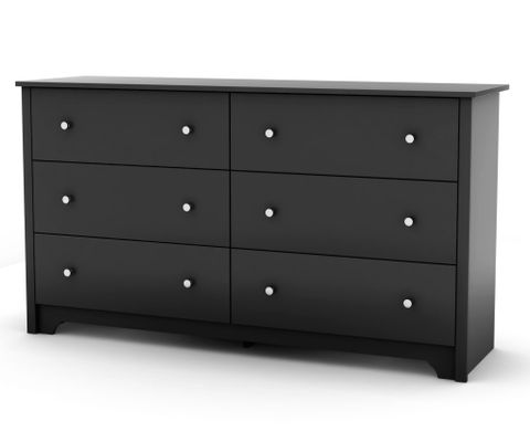 Dresser in Solid Black - South Shore Furniture - 3170010