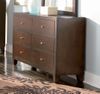 Dresser - Lorretta Dresser in Deep Brown - Coaster - 201513