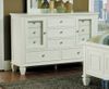 Dresser - Sandy Beach Dresser in White - Coaster - 201303