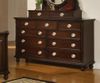 Dresser - Temre Dresser in Rich Cappuccino - Coaster - 201573