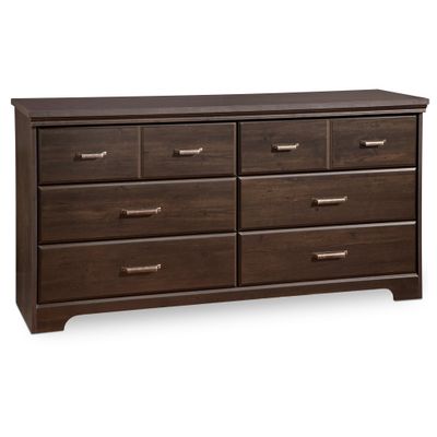 Dresser - Triple Dresser in Ebony - South Shore Furniture - 3177010