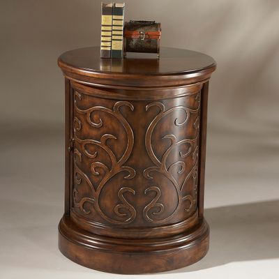 Drum Table in Heritage - Butler Furniture - BT-1557070
