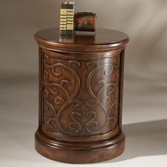 Drum Table in Heritage - Butler Furniture - BT-1557070