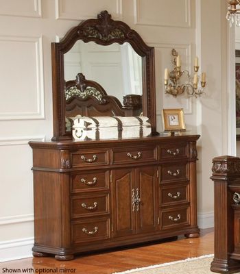 DuBarry Nine Drawer Traditional Dresser - 201823