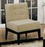 Dupont 203 Armless Chair in Taupe Microfiber - Armen Living - LCDU203SIMFTO